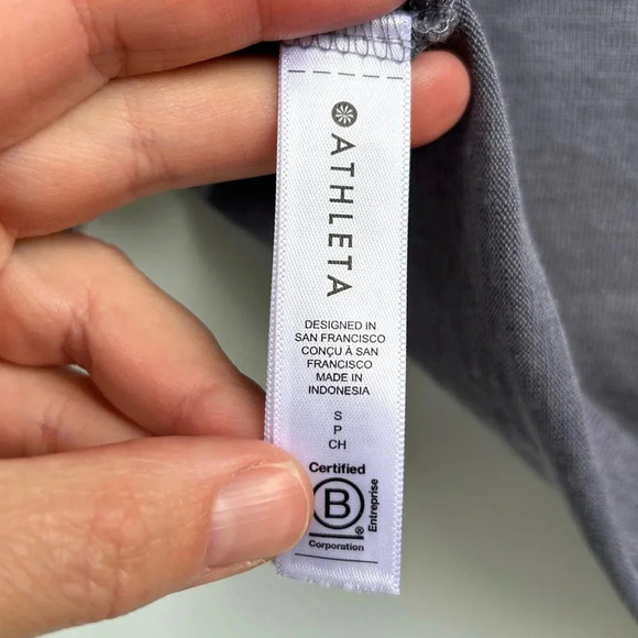 Athleta Grey Breezy Twist Tank, Small - Picture 11 of 11